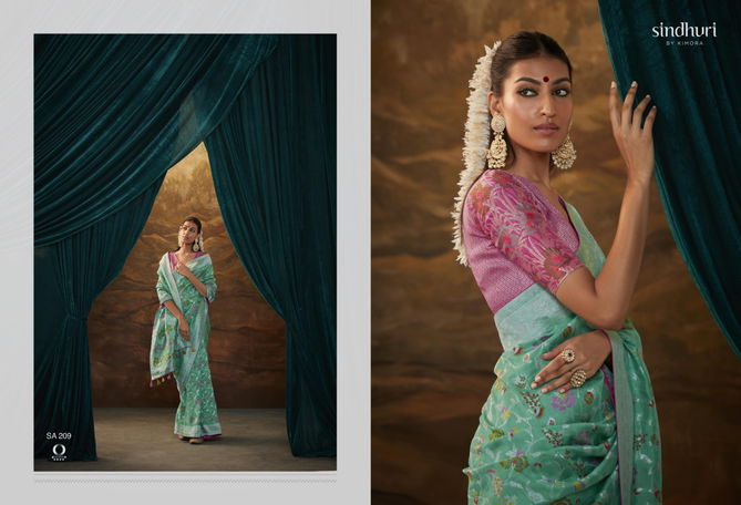 Sindhuri Sakhi By Kimora Paithani Wedding Sarees Catalog